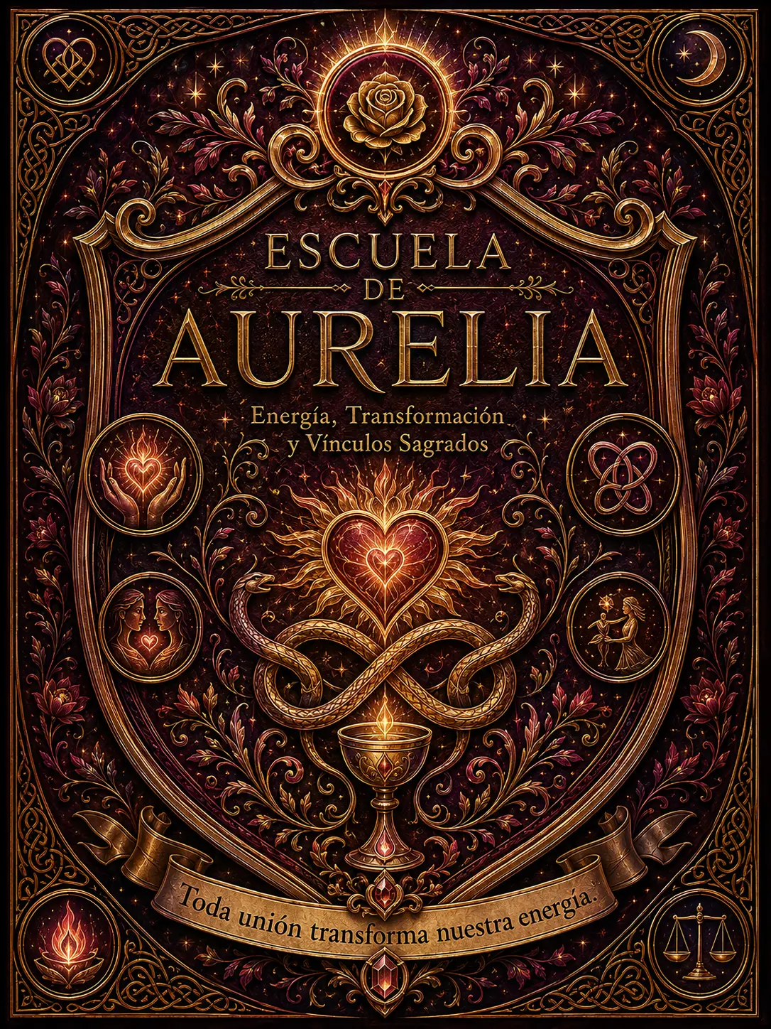Sello de la Escuela de AURELIA
