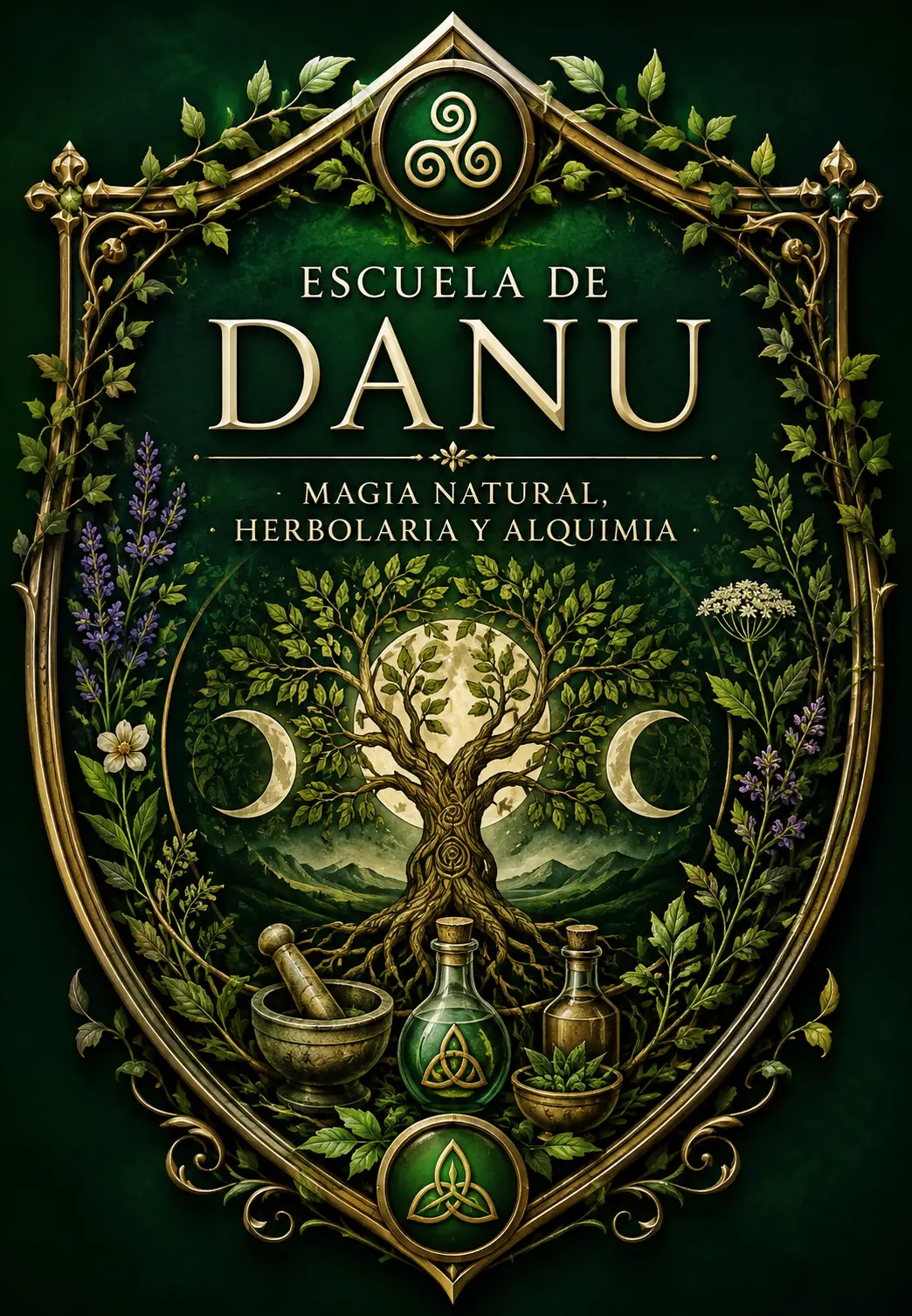 Sello de la Escuela de DANU