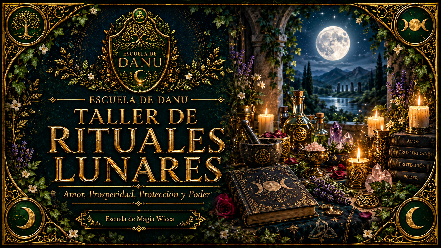 Portada de Taller de Rituales Lunares