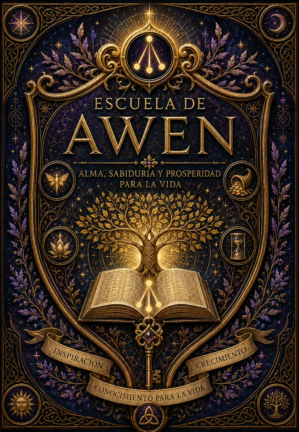 Sello de la Escuela de AWEN